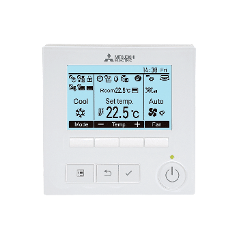 Mitsubishi Electric PAR-41MAAM Wired Back lit Controller